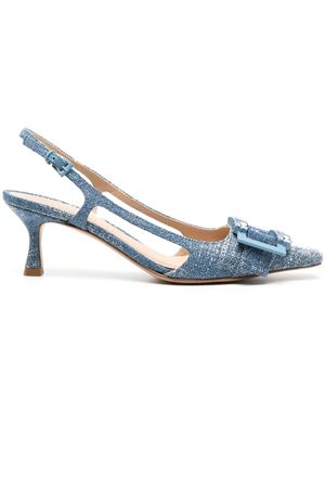 Atena indigo blue denim pumps ROBERTO FESTA | ATENABLU